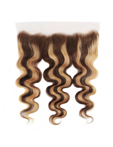 Body Wave Front Spitze | Blonde Mechy Chatain | P4/27 13x4 plus qu'un jeu 