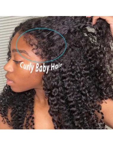 Vordere Spitze 13x4 "New Style Limited 4C Kinky Curly chez Cornerstreet bien 