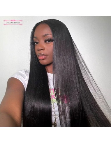 Miami Hairflex 9x6 Straight 250% HD -Perücke de la marque