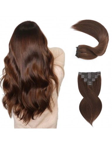 120 g Straight Chocolate Clip Extensions Kit, 4 Vous souhaitez 