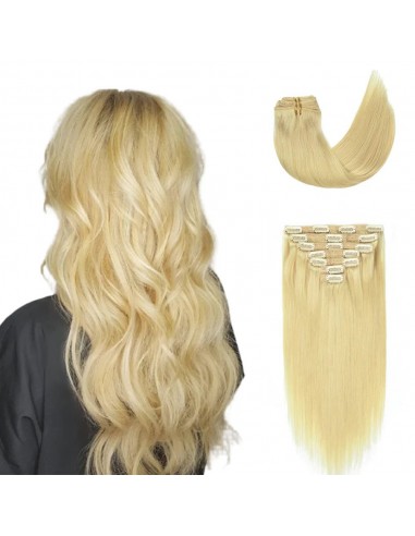 Gerade Blondclips Extensions Kit Platinum gr Jusqu'à 80% De Réduction